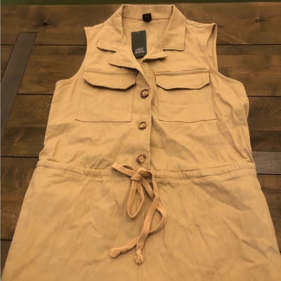 Wild Fable Khaki Jumpsuit - Picture 3 of 16